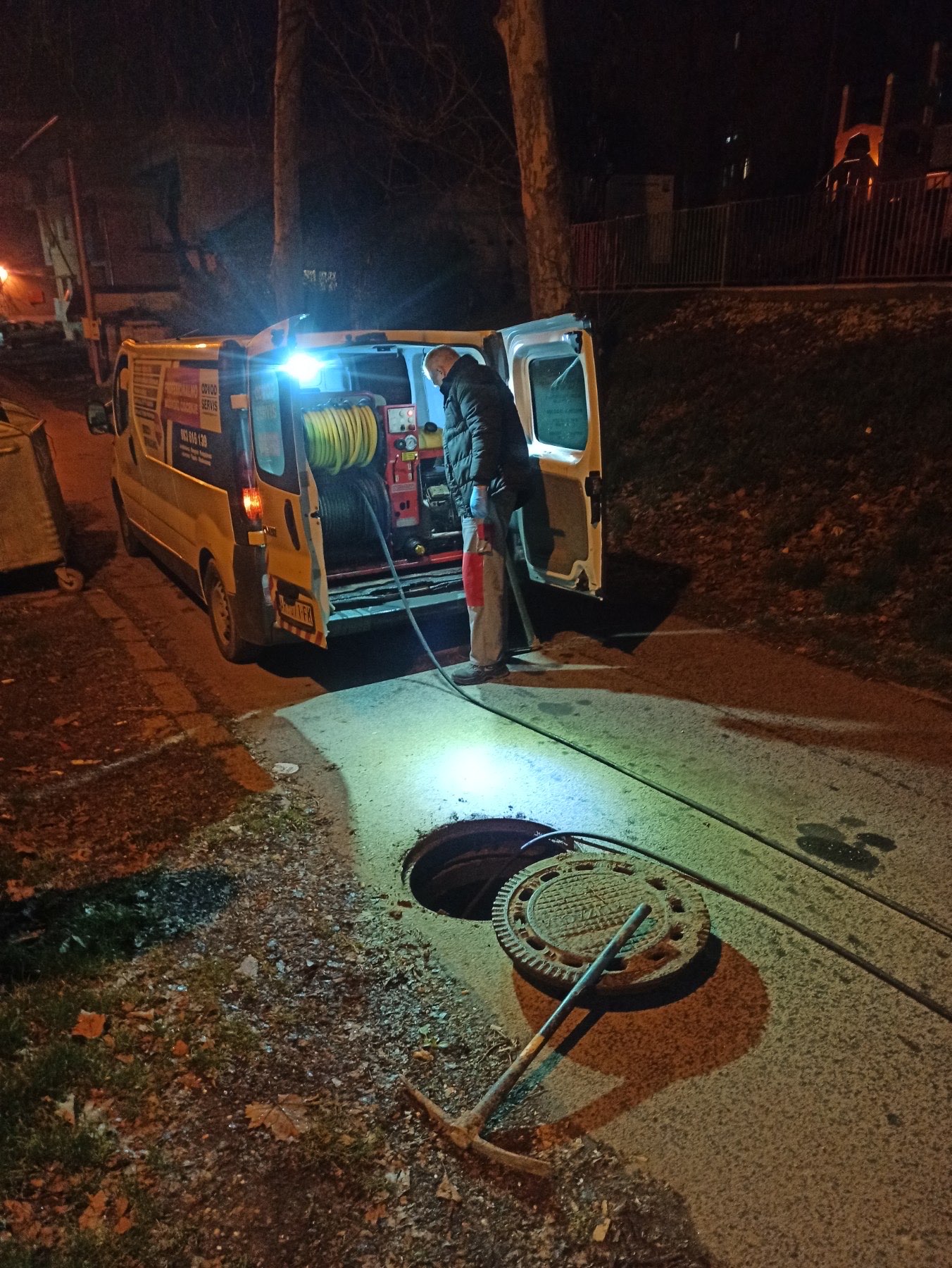 Odgušenje kanalizacije